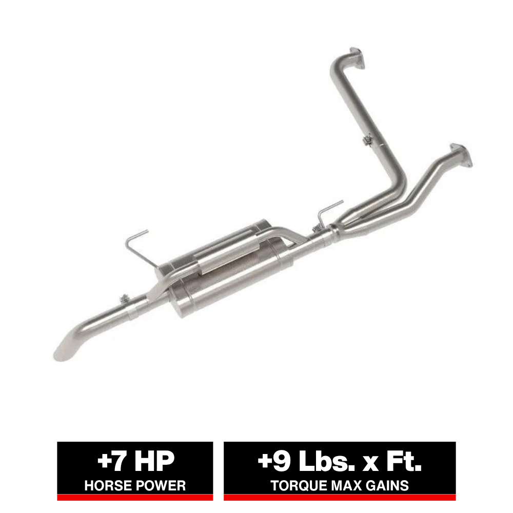 aFe 2022+ Nissan Frontier V6 ROCK BASHER SS Cat-Back Exhaust System