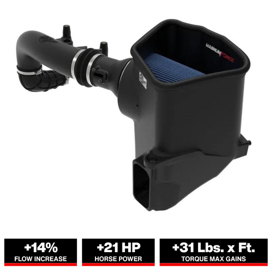 aFe Magnum FORCE Stage-2 Cold Air Intake System w/ Pro 5R Filter GM Trucks 1500 19-26 L4-2.7L (t)