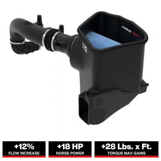 aFe Magnum FORCE Stage-2 Cold Air Intake System w/ D2 Dry Filter GM Trucks 1500 19-26 L4-2.7L(t)