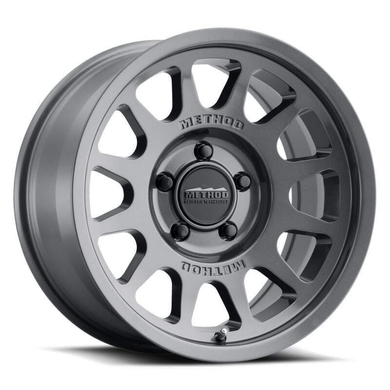 (set of 4) Method Wheels MR703 Gloss Titanium | 17x9" -12mm | 6x5.5mm Wheel