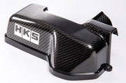 HKS Carbon Fiber Timing Belt Cover - Toyota Supra 2JZ-GTE VVT-I 99-02