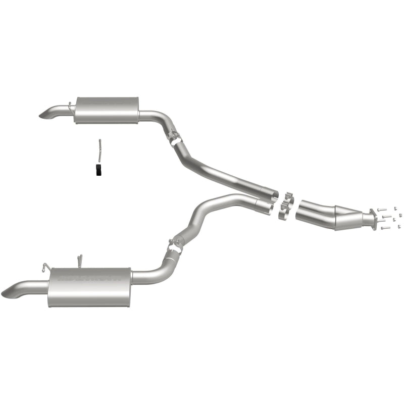 MagnaFlow 16710 Cat-Back Dual Split For 75-79 Corvette 5.7L