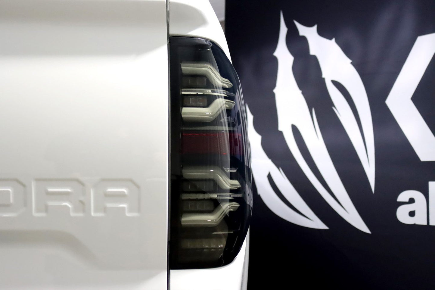 AlphaRex 14-21 Toyota Tundra LUXX LED Taillights Alpha Blk w/Activ Light/Seq Signal