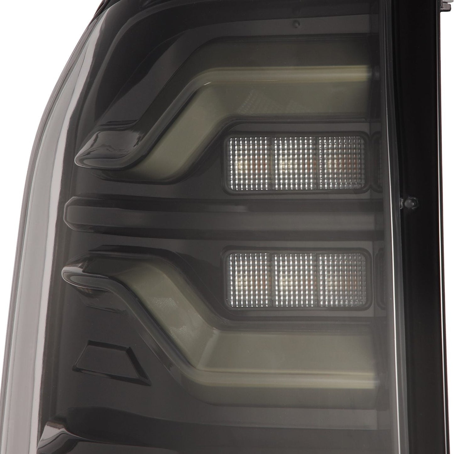 AlphaRex 14-21 Toyota Tundra LUXX LED Taillights Blk w/Activ Light/Seq Signal