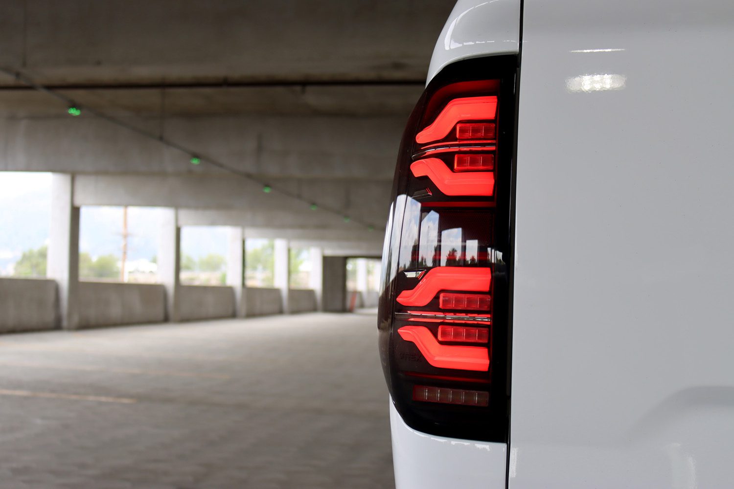 AlphaRex 14-21 Toyota Tundra LUXX LED Taillights Black/Red w/Activ Light/Seq Signal