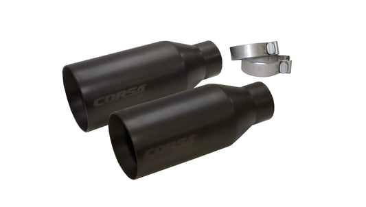 Corsa 2017-2020 Ford F-150 Raptor 3in Inlet / 5in Outlet Satin Polished Tip Kit (For Corsa Exh Only)
