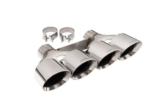 Corsa 2014-2019 Chevy Corvette C7 Stainless Steel Exhaust Tip Kit