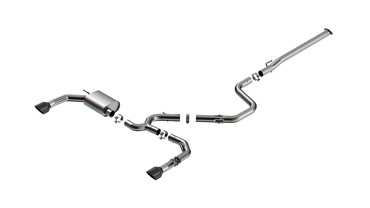 Borla 24-26 Hyundai Elantra N 2.0L 3in ATAK Catback Exhaust w/ 5in Black Chrome Tips