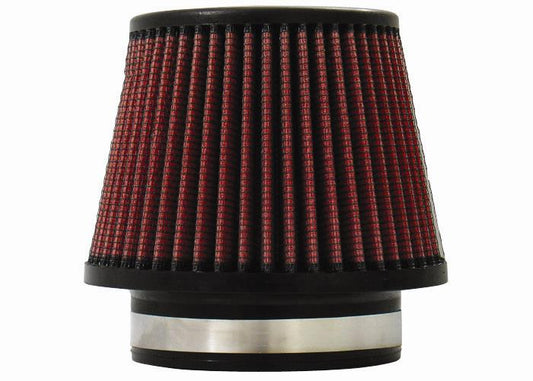 Injen High Performance Air Filter - 4.50 Black Filter 6.75 Base / 5 Tall / 5 Top