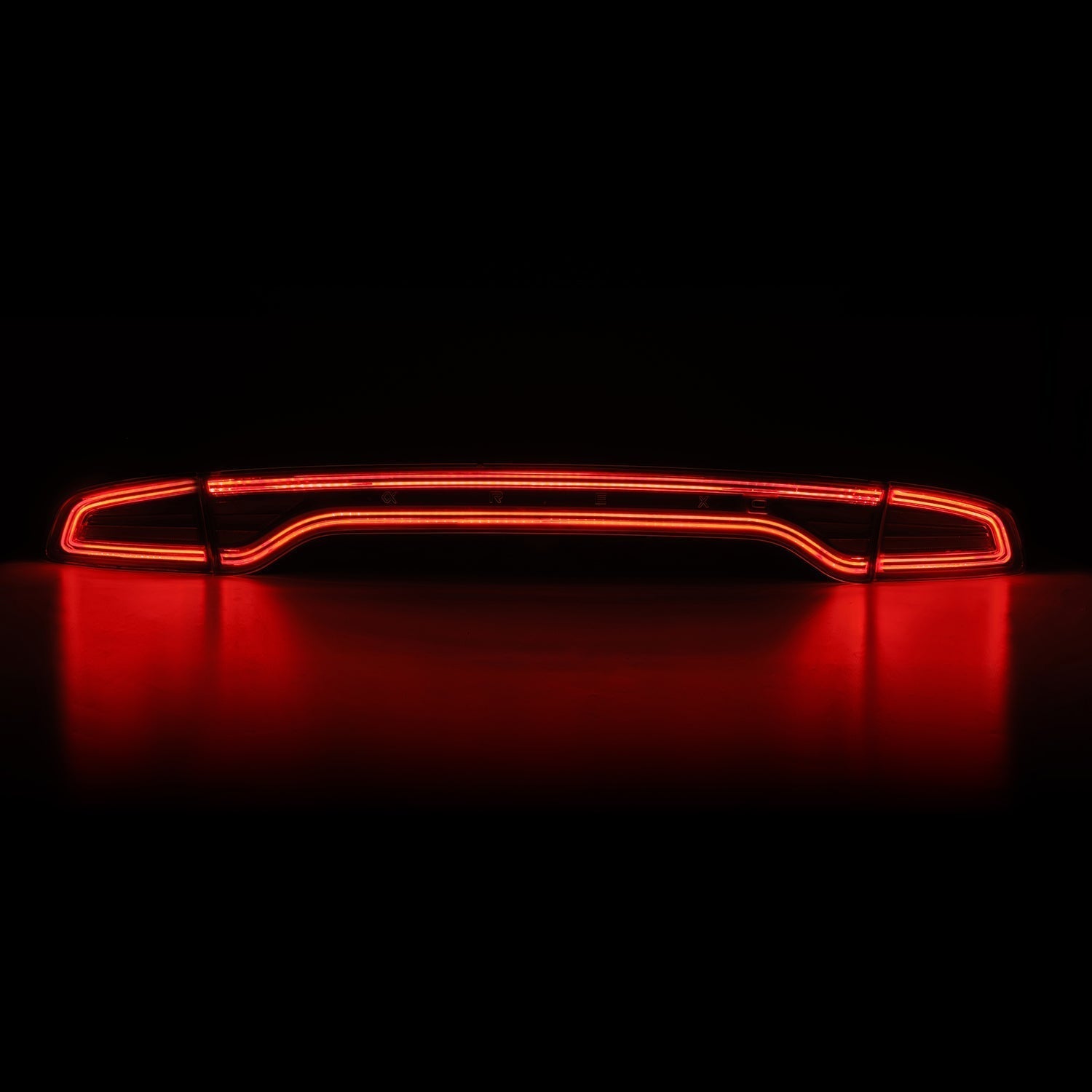 AlphaRex 15-23 Dodge Charger Nova-Series LED Tail Lights - Alpha-Black