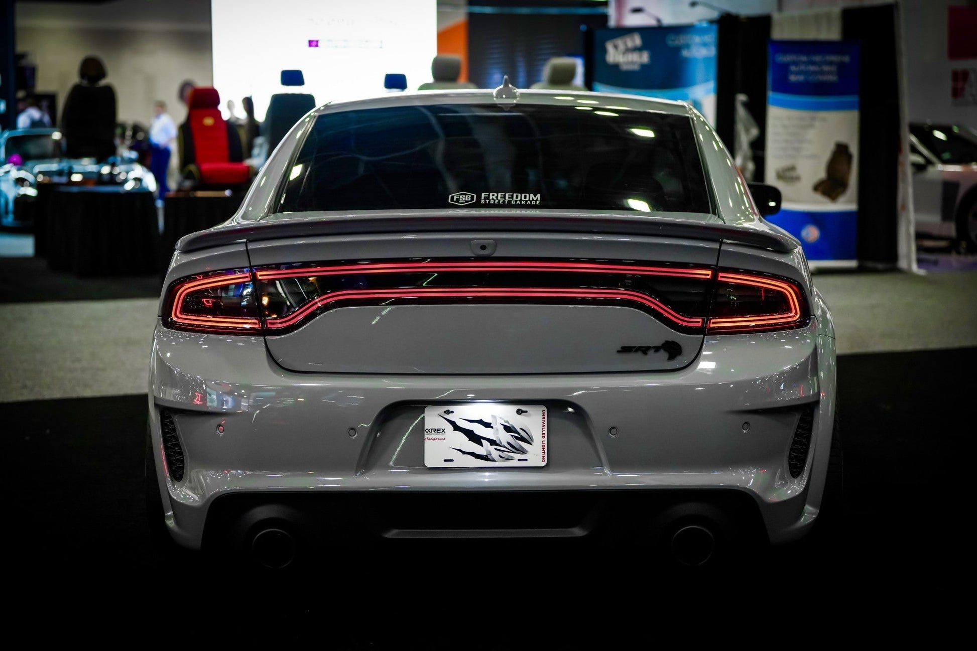 AlphaRex 15-23 Dodge Charger Nova-Series LED Tail Lights - Alpha-Black