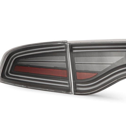 AlphaRex 15-23 Dodge Charger NOVA-Series Prismatic LED Tail Lights Black