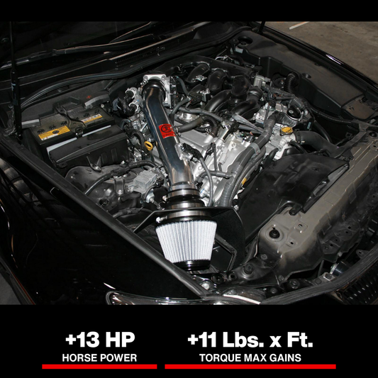 aFe Takeda Intakes Stage-2 Pro Dry S Lexus IS250/350 06-14 V6-2.5L/3.5L (Polished)