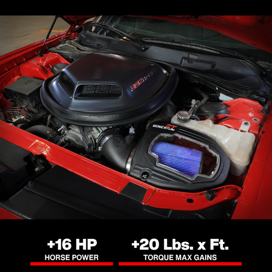 aFe Momentum GT Pro 5R Intake System 11-23 Dodge Challenger V8-6.4L HEMI w/Shaker Hood