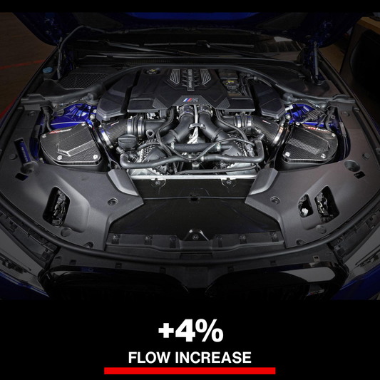 aFe Black Series Stage-2 Carbon Fiber Cold Air Intake System w/ Pro DRY S Media - 18-19 BMW M5 (F90)