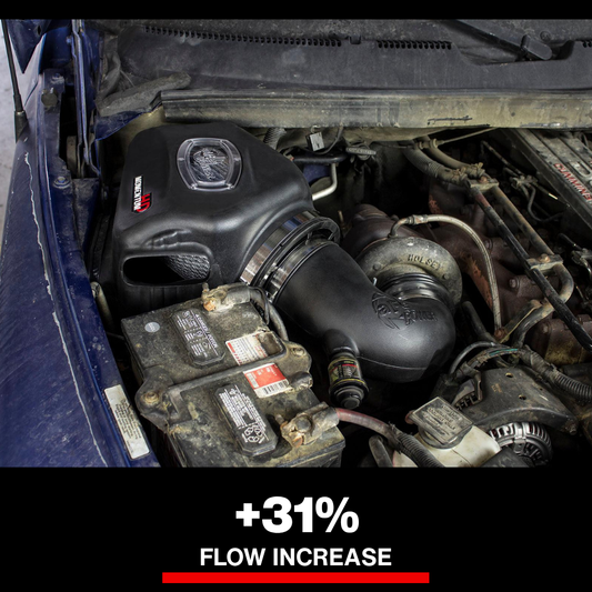 aFe Momentum HD Cold Air Intake System w/ Pro DRY S Filter Dodge Diesel Trucks 94-02 L6-5.9L (td)