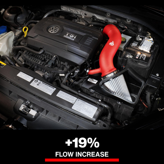 aFe Rapid 15-21 VW GTI L4 2.0L Induction Red Edition Cold Air Intake System w/ Pro DRY S Filter