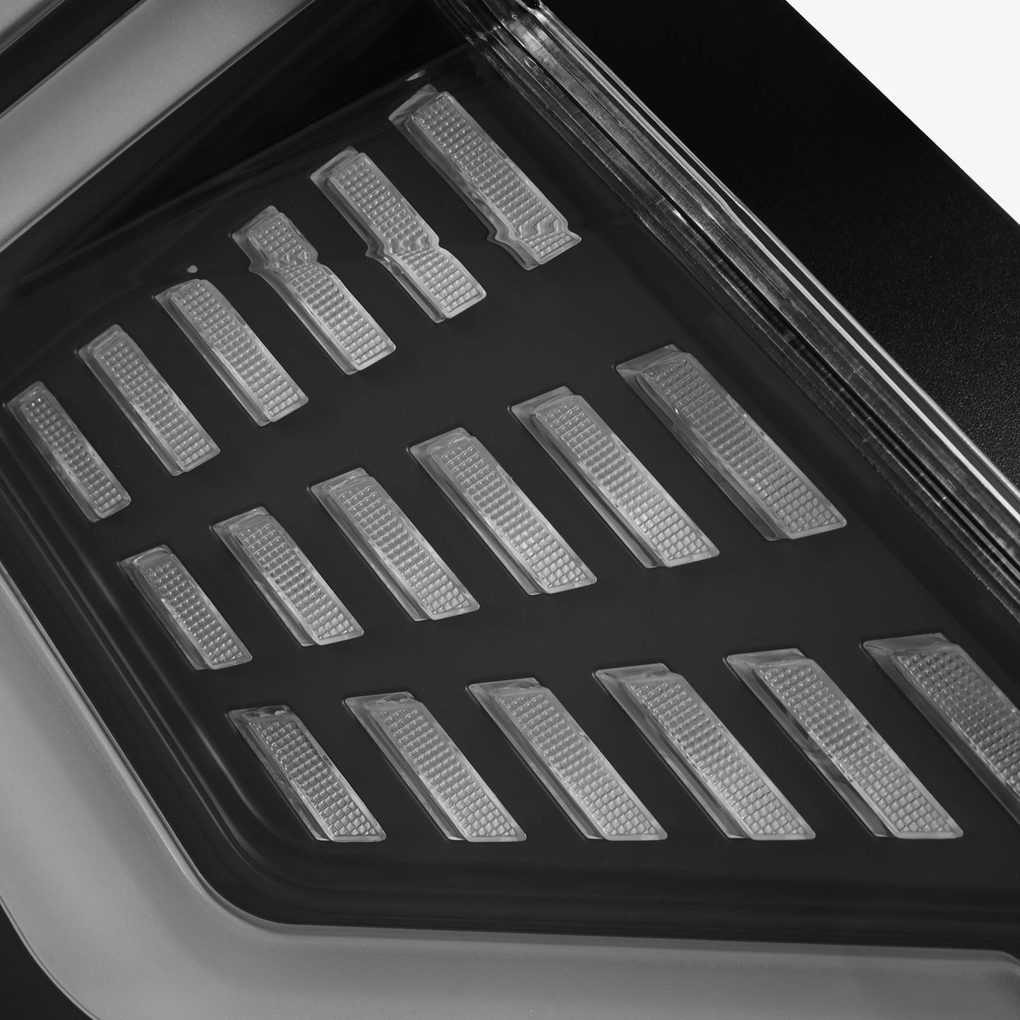 AlphaRex 16-21 Honda Civic Hatchback / Type-R FK8 Nova-Series LED Tail Lights (Pair) - Black
