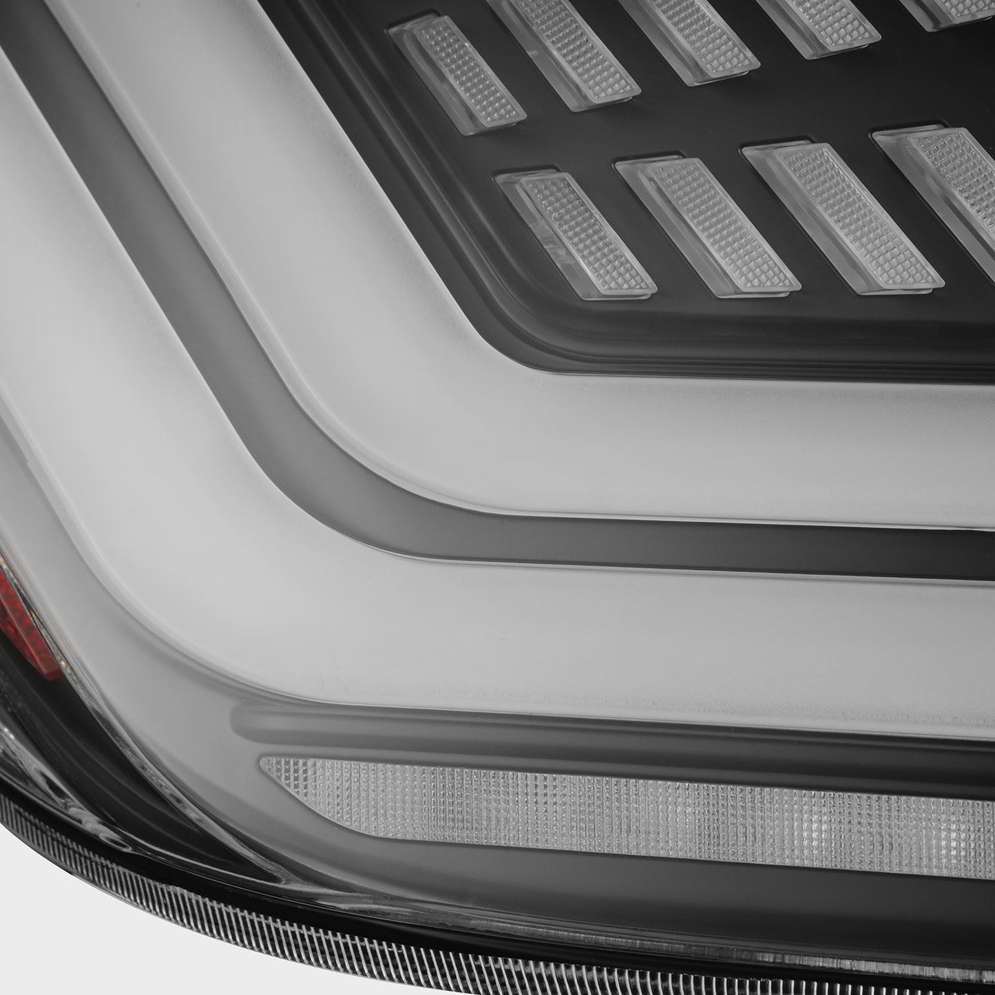 AlphaRex 16-21 Honda Civic Hatchback / Type-R FK8 Nova-Series LED Tail Lights (Pair) - Black