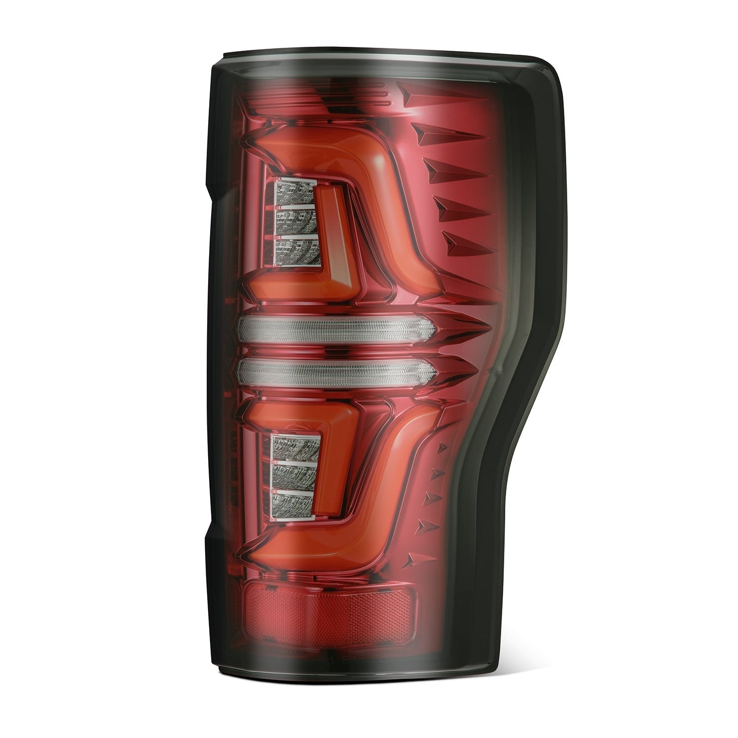 AlphaRex 17-19 Ford F250 Super Duty PRO-Series LED Tail Lights Red Smoke (w/o Blind Spot Sensor)