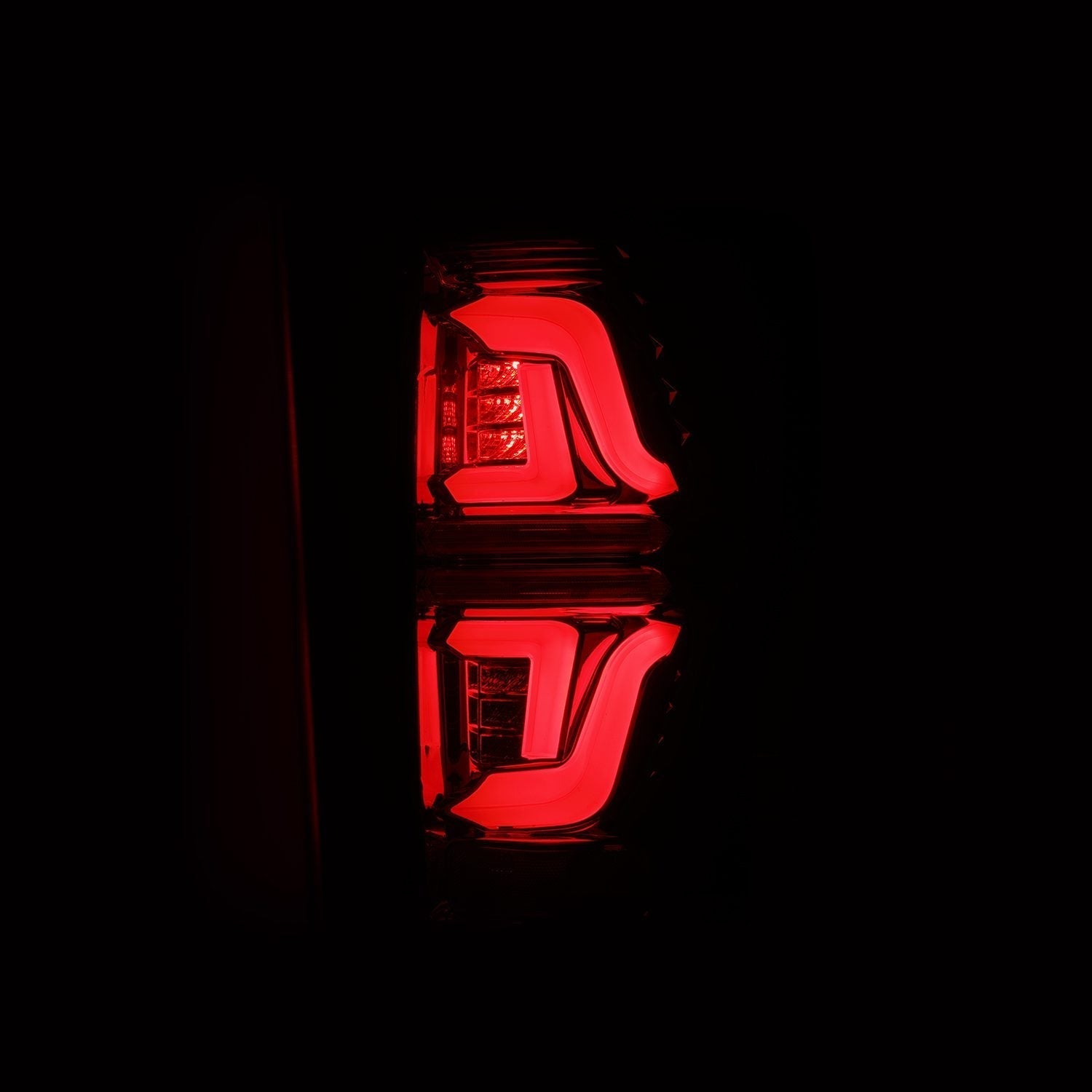 AlphaRex 17-19 Ford F250 Super Duty PRO-Series LED Tail Lights Red Smoke (w/o Blind Spot Sensor)