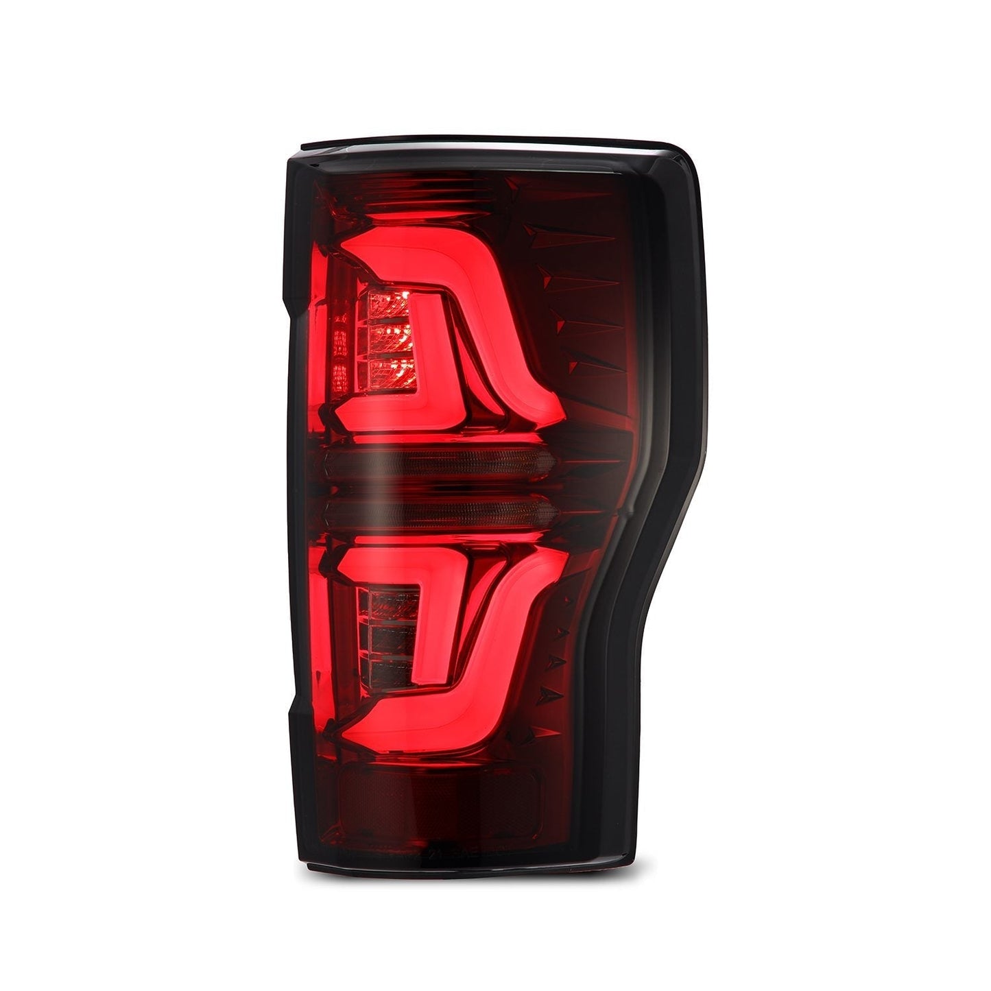 AlphaRex 17-19 Ford F250 Super Duty PRO-Series LED Tail Lights Red Smoke (w/o Blind Spot Sensor)