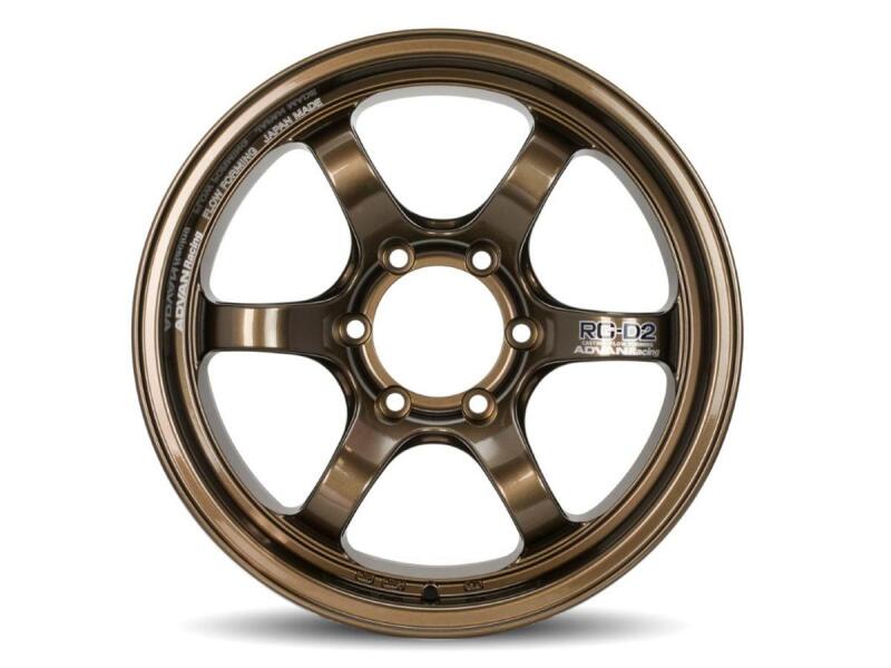 Advan RG-D2 Racing Gold Metallic | 17x8.5" -10mm | 6x139.7mm Wheel