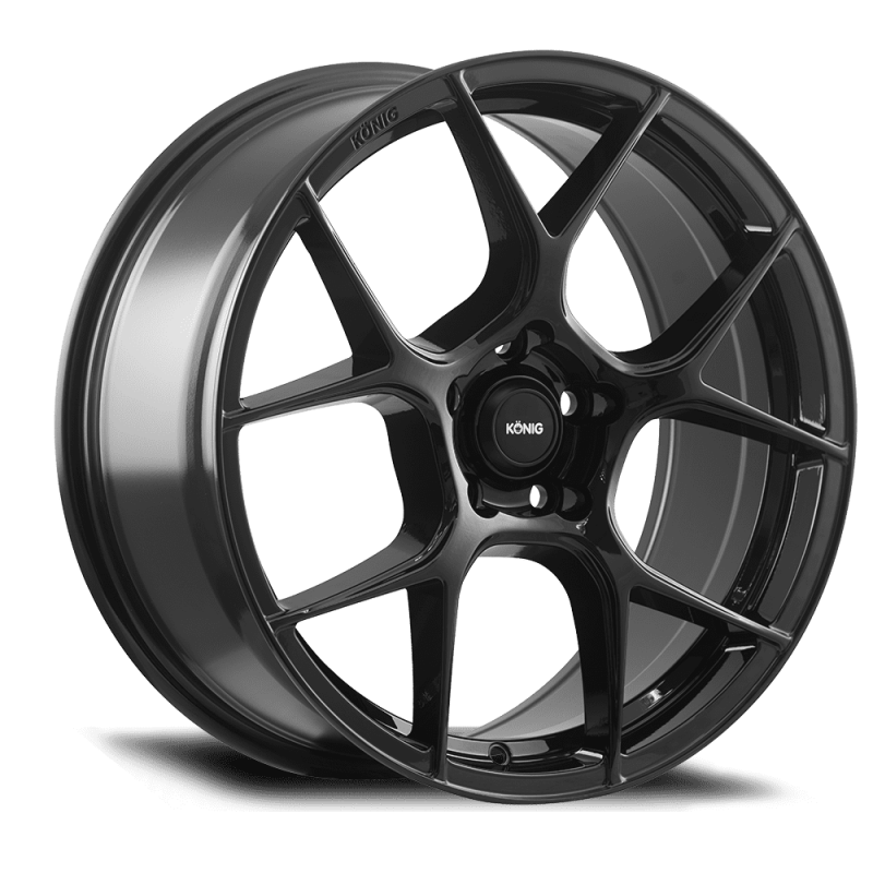 Konig Diverge Gloss Black | 20x8.5" +32mm | 5x120mm Wheel