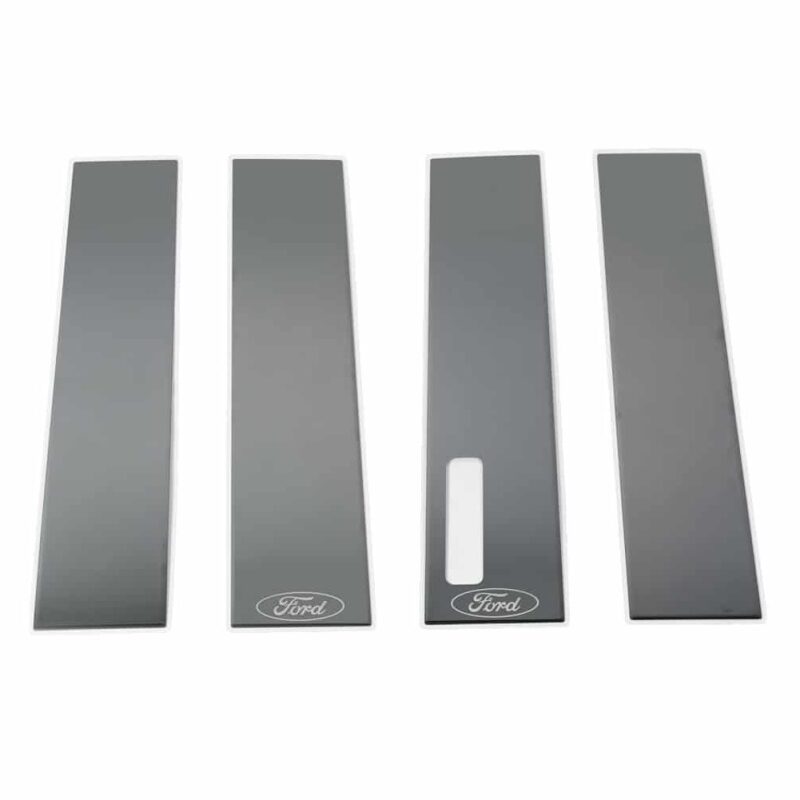 Putco 17-20 Ford SuperDuty - Crew Cab / SuperCab w/ Keypad Black Platinum Pillar Posts Classic
