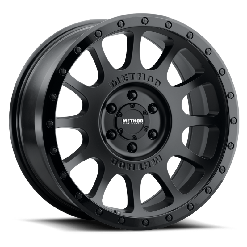 (set of 4) Method Wheels MR305 Double Black | 20x9" +18mm | 8x170mm Wheel