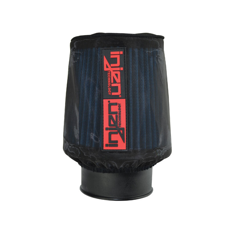 Injen Black Oval Water Repellant Pre-Filter | 8.5x9in Hydroshield (1039BLK)
