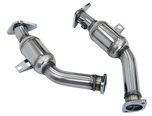 HKS 2017+ Infiniti Q50/Q60 VR30DDTT Sus Front Pipe w/Cat (SUS304 NO COATING)
