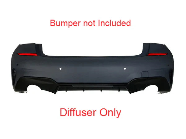 2019-2021 BMW PRE-LCI G20 Performance Style Rear Diffuser