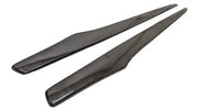 G20 3 Series V-Style Carbon Fiber Side Skirt Extensions