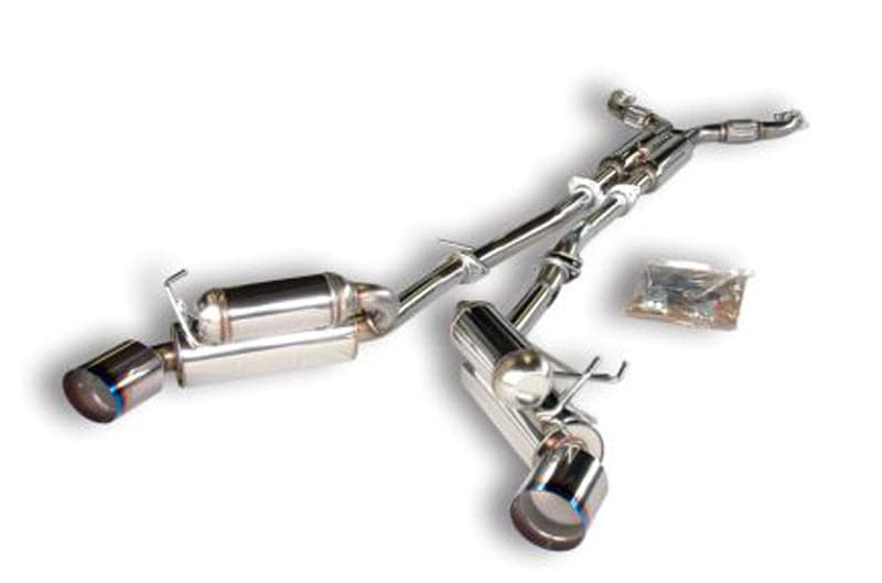 HKS 03-06 350z Dual Hi-Power Ti Tip Catback Exhaust (SUS304 NO COATING)