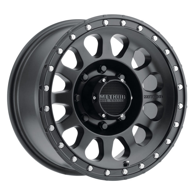 (set of 4) Method Wheels MR315 Matte Black | 17x8.5" +0mm | 8x180mm Wheel