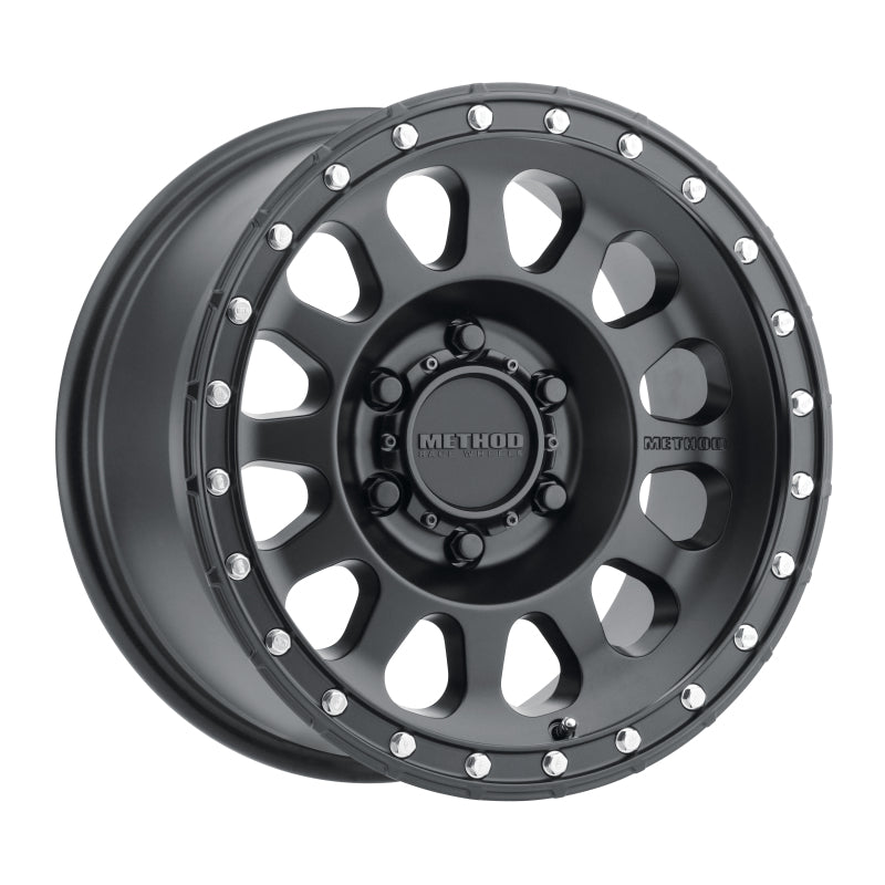 Method Wheels MR315 Matte Black | 17x9" -12mm | 6x5.5mm Wheel