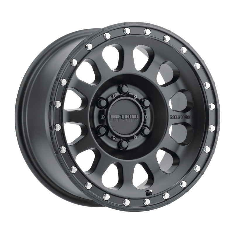 (set of 4) Method Wheels MR315 Matte Black | 17x8.5" +0mm | 6x5.5mm Wheel