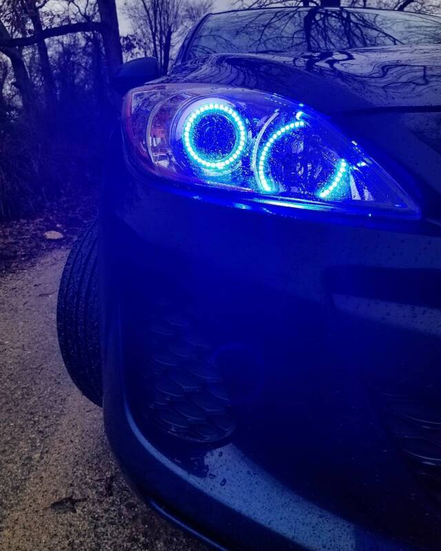 Oracle Mazda 3 10-12 LED Halo Kit - Blue
