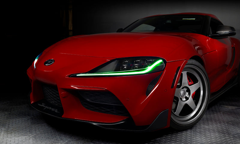 Oracle 20-21 Toyota Supra GR RGB+A Headlight DRL Kit - ColorSHIFT w/ Simple Controller