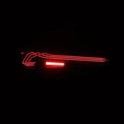AlphaRex 20-25 Toyota Supra CSL Laser Style LUXX-Series LED Tail Lights - Alpha Black