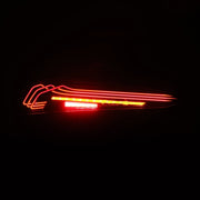 AlphaRex 20-25 Toyota Supra CSL Laser Style LUXX-Series LED Tail Lights - Alpha Black