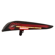 AlphaRex 20-25 Toyota Supra CSL Laser Style LUXX-Series LED Tail Lights - Alpha Black