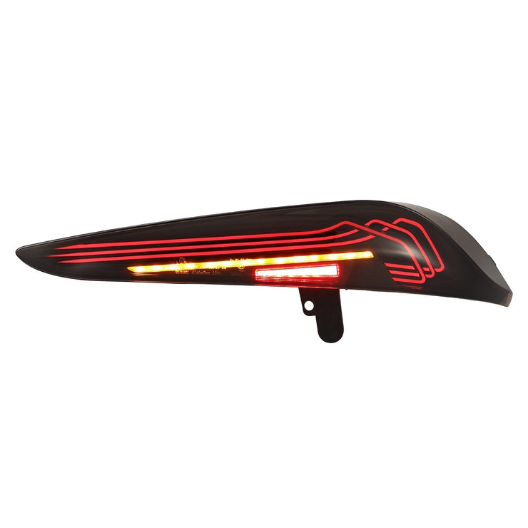 AlphaRex 20-25 Toyota Supra CSL Laser Style LUXX-Series LED Tail Lights - Alpha Black