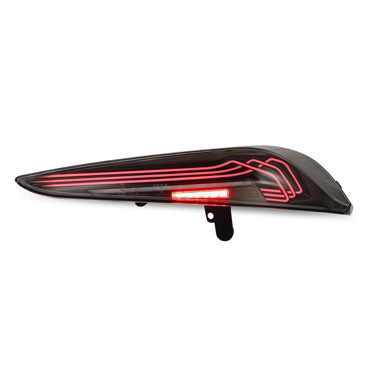 AlphaRex 20-25 Toyota Supra CSL Laser Style LUXX-Series LED Tail Lights - Black