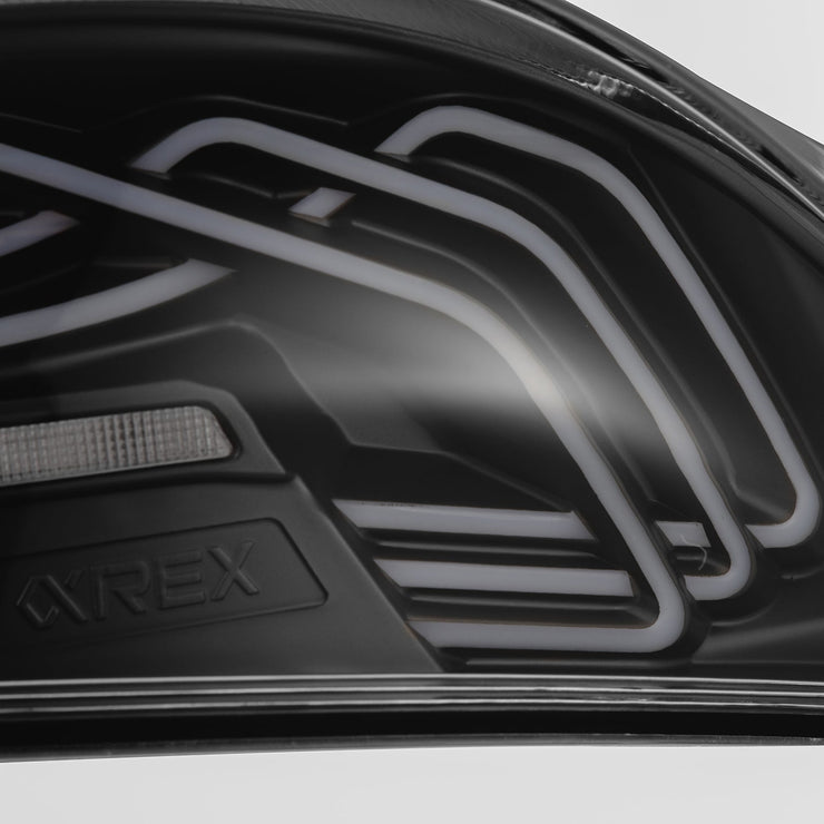 AlphaRex 20-25 Toyota Supra CSL Laser Style LUXX-Series LED Tail Lights - Black