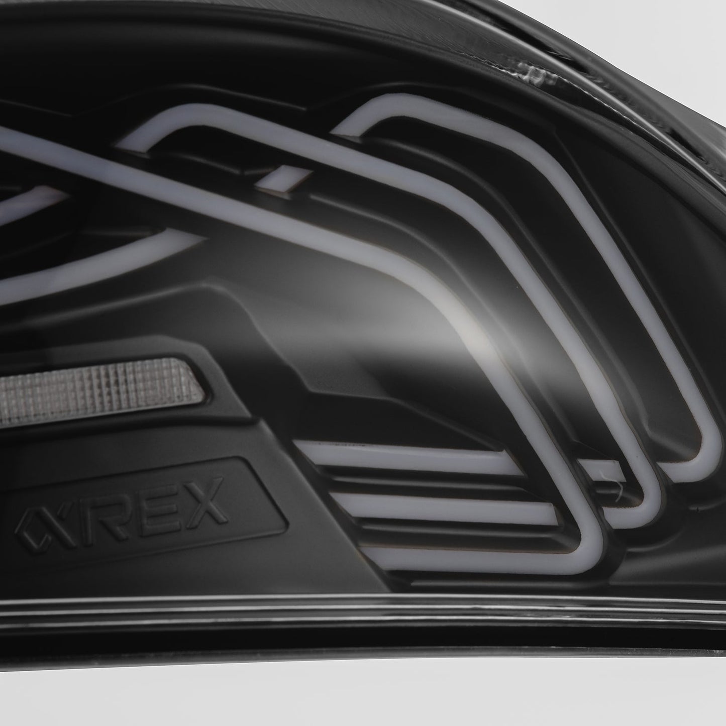 AlphaRex 20-24 Toyota Supra LUXX-Series Laser Style LED Tail Lights Black