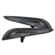 AlphaRex 20-25 Toyota Supra CSL Laser Style LUXX-Series LED Tail Lights - Black