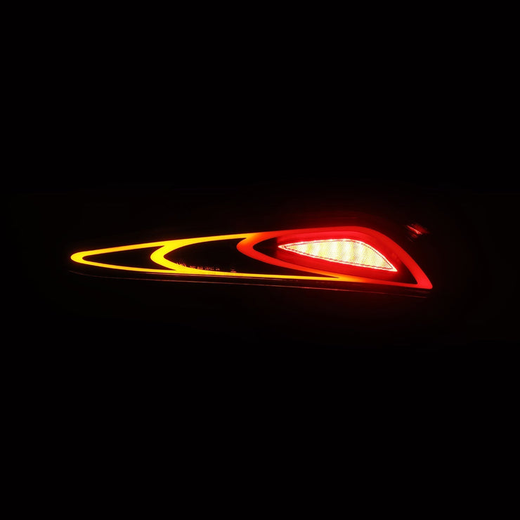 AlphaRex 20-25 Toyota Supra  FT-1 Style LUXX-Series LED Tail Lights - Alpha Black
