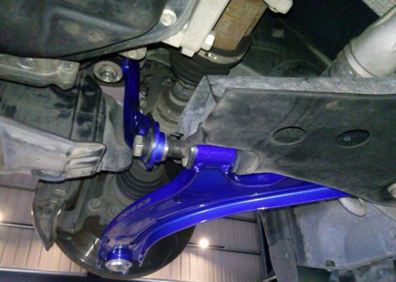 Hardrace Hardened Rubber Front Lower Control Arm with RC Ball Joint Nissan Tiida C11 04-12